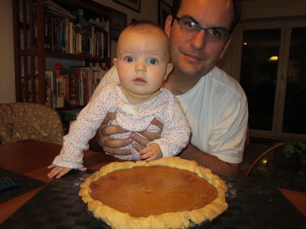 with dad and his birthday pumpkin pie2